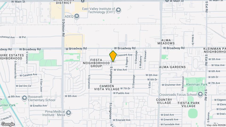 1562 W Carol Ave Map and Location Details