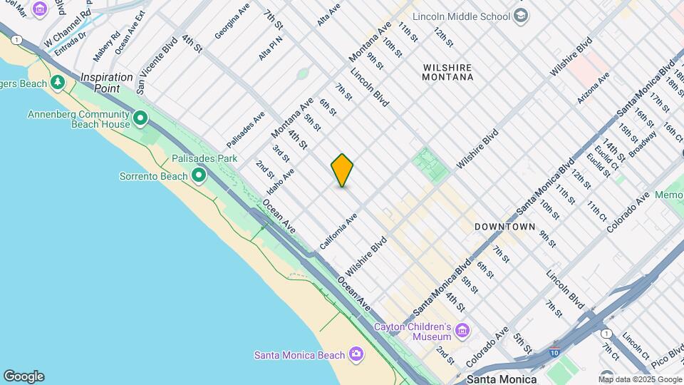 1018 4th St Map and Location Details