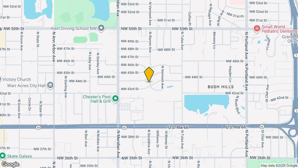 4301 NW 43rd St Map and Location Details