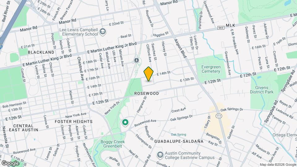 2912 E 13th St Map and Location Details