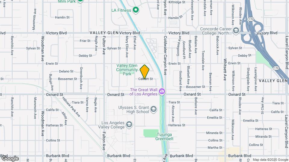 13026 Calvert St Map and Location Details