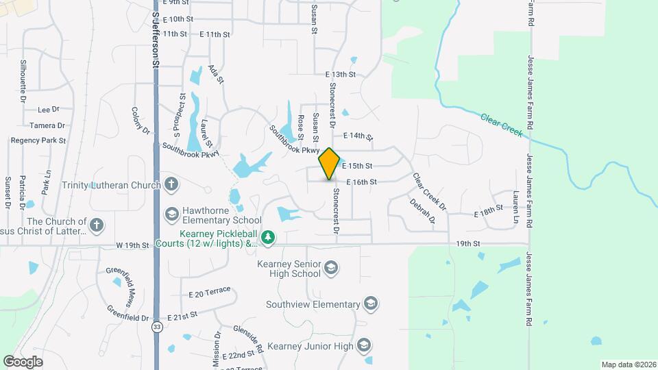 709 E 16th St Map and Location Details