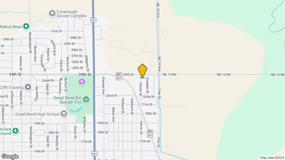 2316 Heizer St Map and Location Details