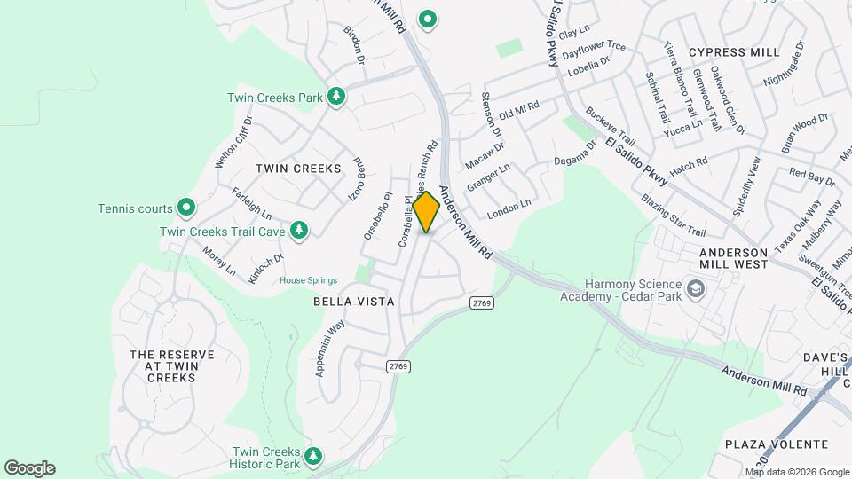 2901 Cashell Wood Dr Map and Location Details