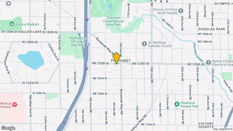 845 NE 125th St Map and Location Details