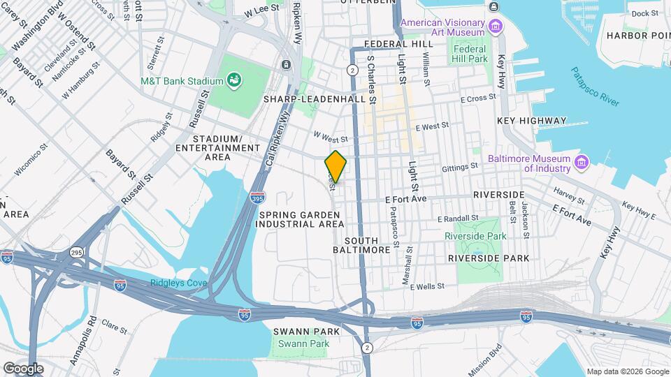 1403 Race St Map and Location Details