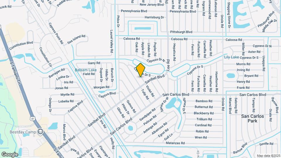 18466 Violet Rd Map and Location Details