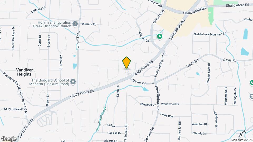 3151 Sandy Plains Rd Map and Location Details