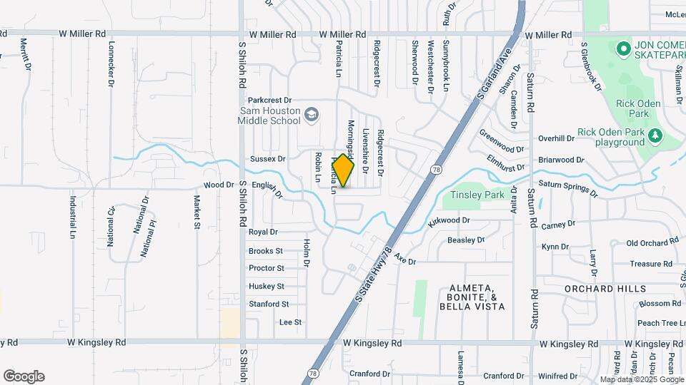 2138 Lynbrook Ln Map and Location Details