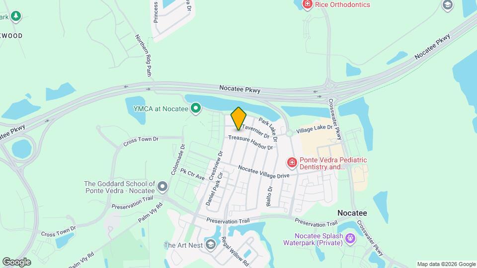 298 Treasure Harbor Dr Mapa y Detalles de la Ubicación