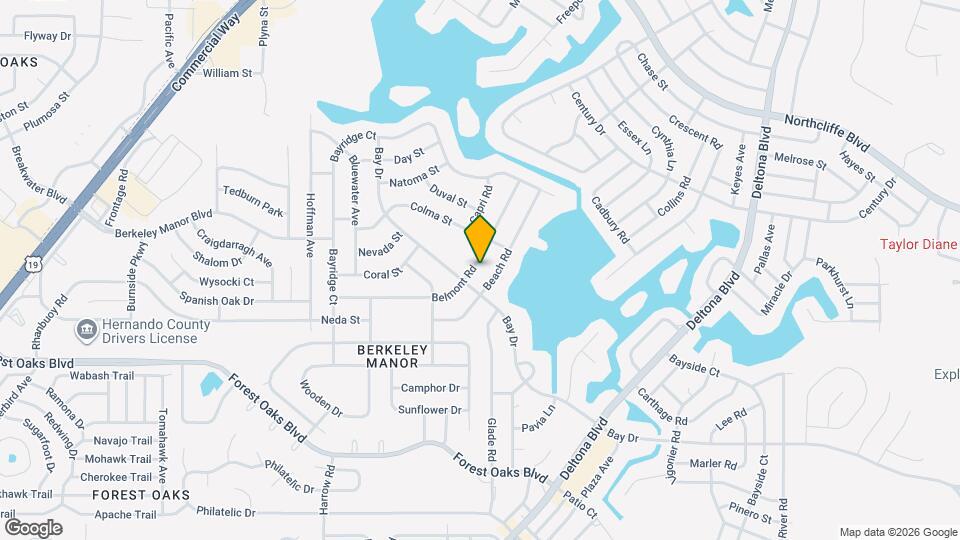 8484 Belmont Rd Map and Location Details