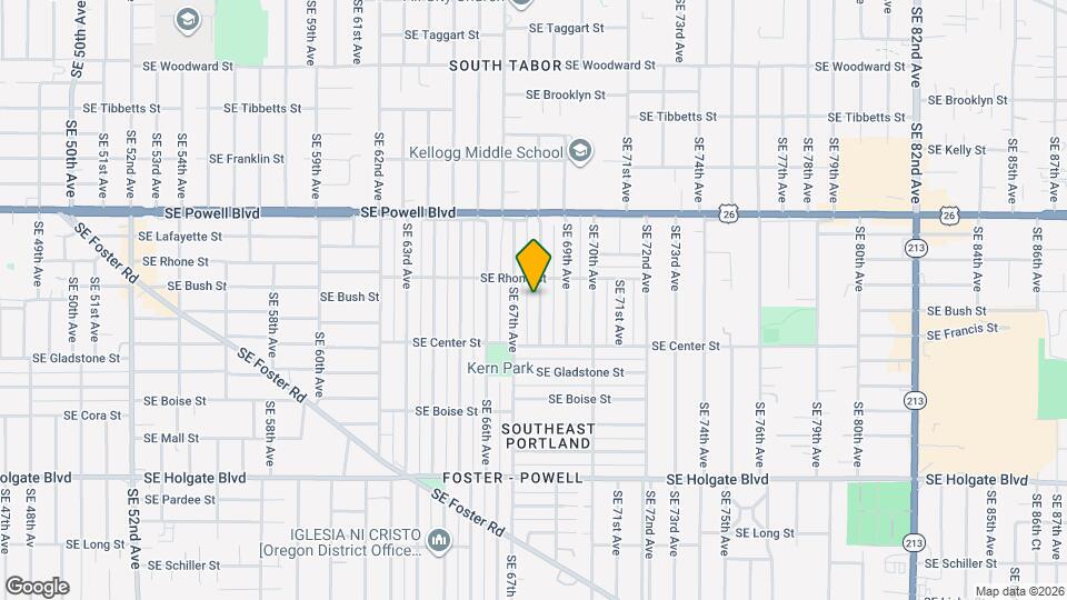 3737 SE 68th Ave Mapa y Detalles de la Ubicación