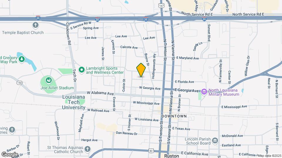 400 W Florida Ave Map and Location Details