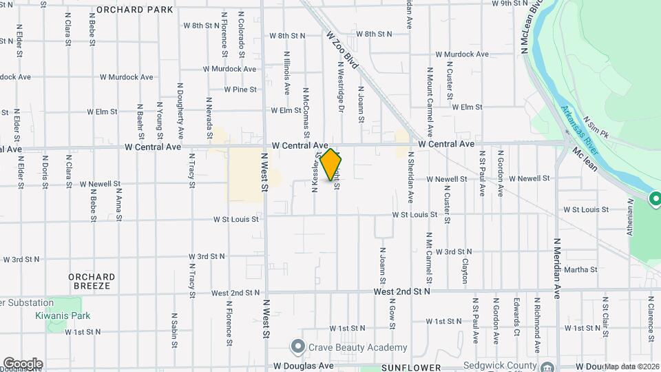 561 N Knight St Mapa y Detalles de la Ubicación