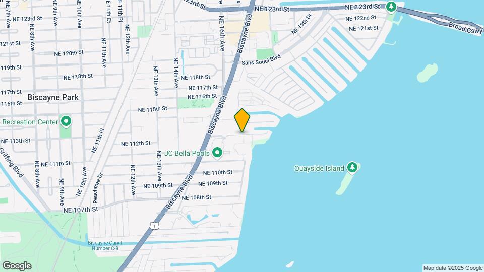 11285 Biscayne Blvd, Unit 811 Map and Location Details
