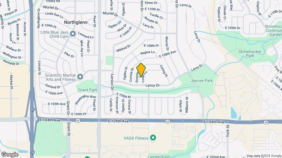 10663 Loren Ln-Unit -B Map and Location Details
