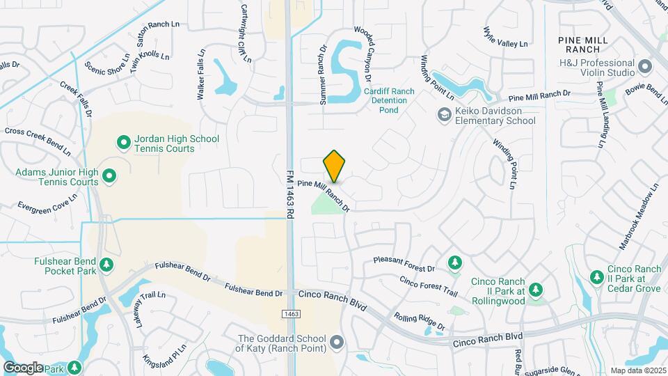27326 Walden Gulch Ln Map and Location Details