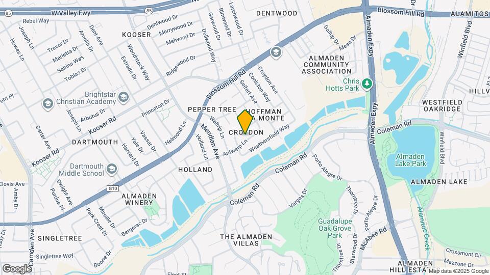 1305 Antwerp Ln Map and Location Details