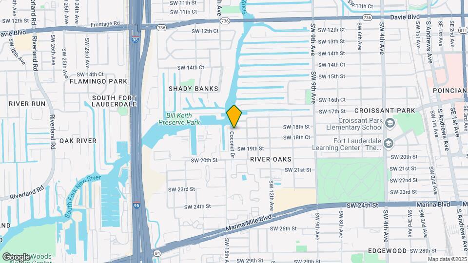 1424 SW 18th St Map and Location Details