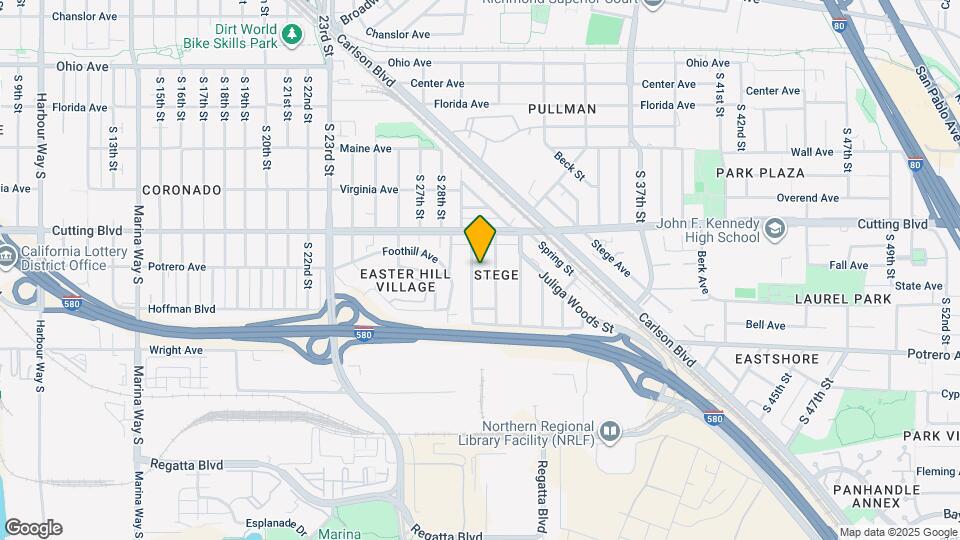 566 S 29th St Map and Location Details