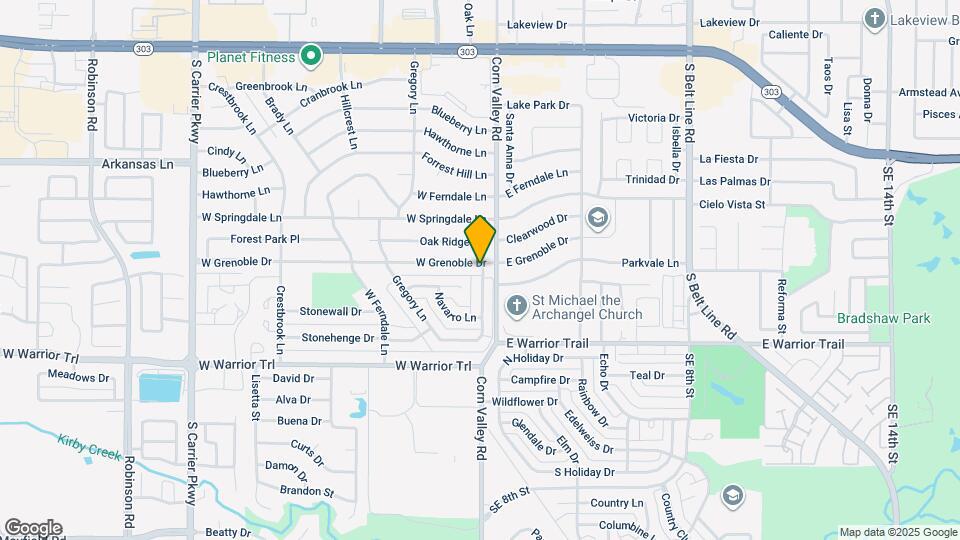 301 W Grenoble Dr Map and Location Details