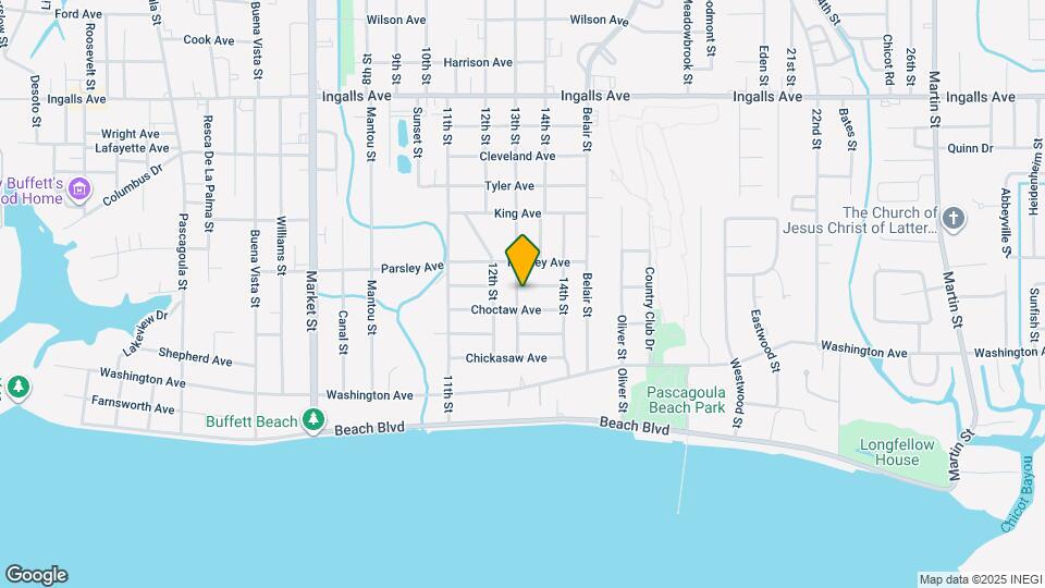 1006 13th St Map and Location Details