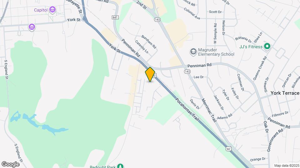 The Foundry at Williamsburg Mapa y Detalles de la Ubicación