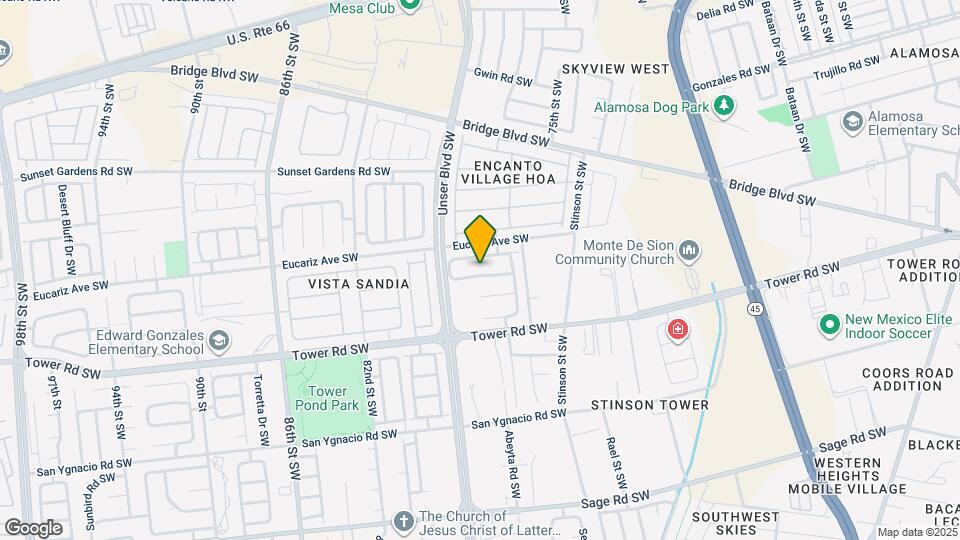 7723 Javelina Rd SW Map and Location Details