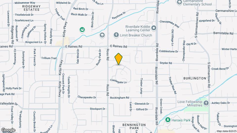 6753 Devenshire Ln Map and Location Details