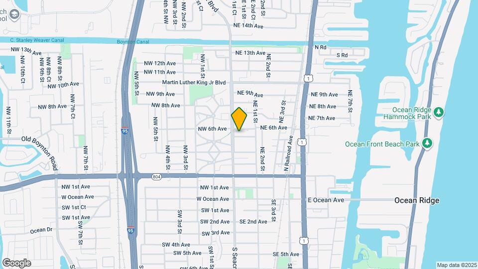 113 NE 5th Ave Map and Location Details
