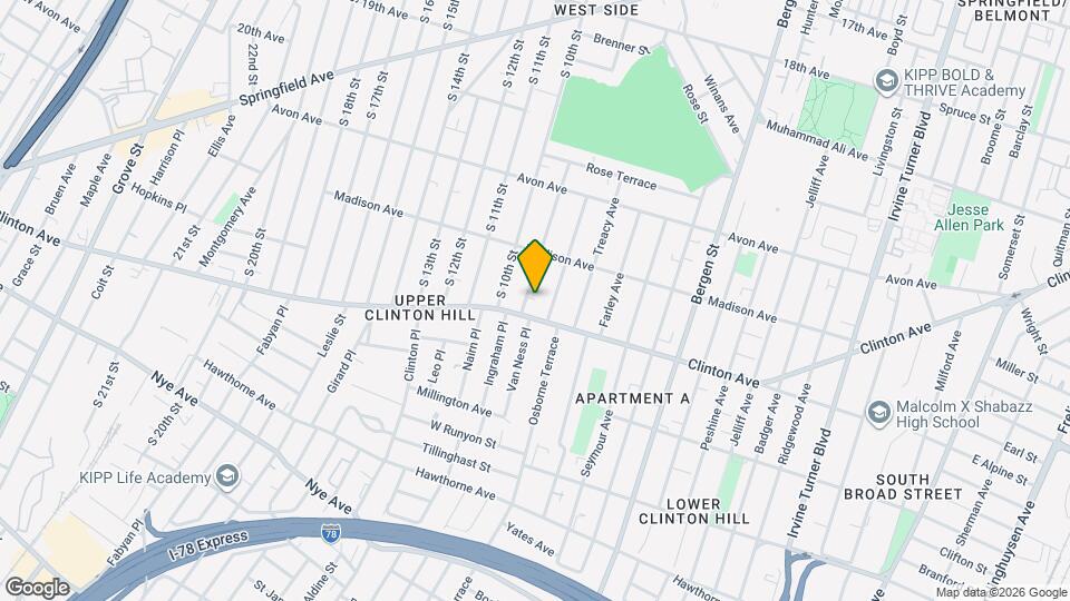 108 Shanley Ave Map and Location Details