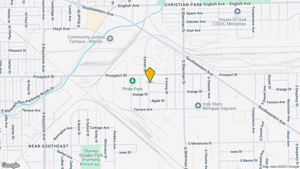3501 E Morris St Map and Location Details