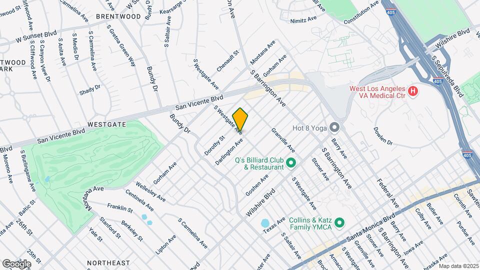 925 S Westgate Ave Mapa y Detalles de la Ubicación
