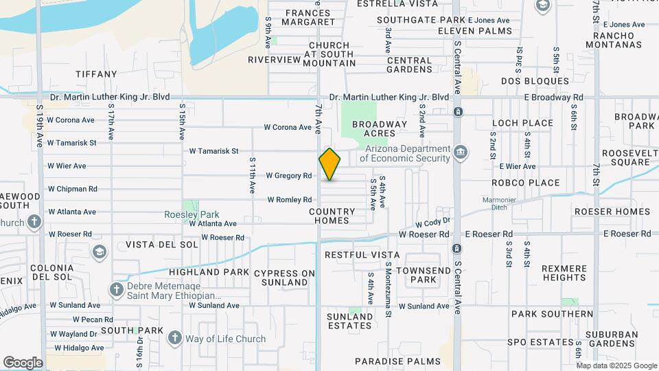 633 W Chipman Rd Map and Location Details