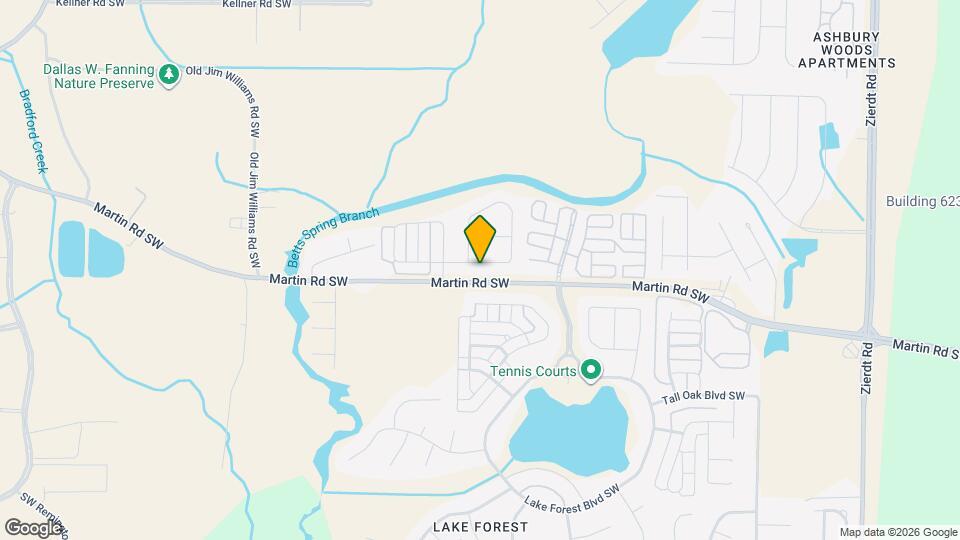 483 E Mossyleaf Dr SW Map and Location Details