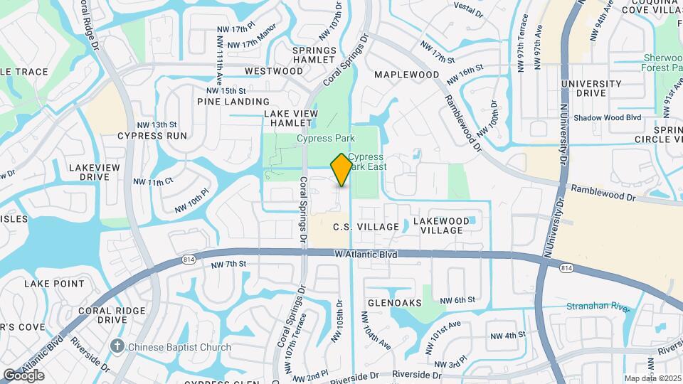 1024 Coral Club Dr, Unit 1024 Map and Location Details