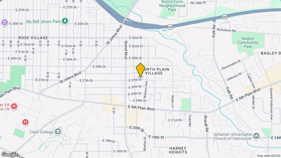 4106 NE 47th Ave Map and Location Details