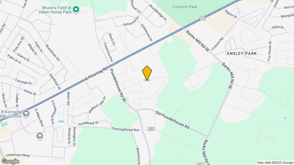 262 Tahoe Drive Map and Location Details