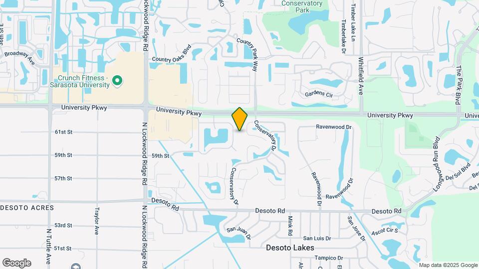 3581 Parkridge Cir Mapa y Detalles de la Ubicación