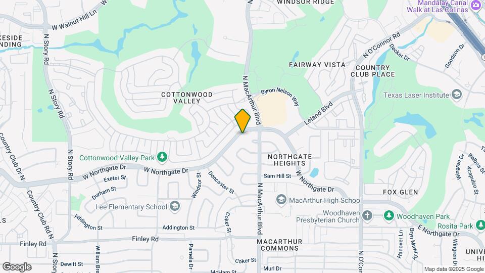 1122 W Northgate Dr Map and Location Details