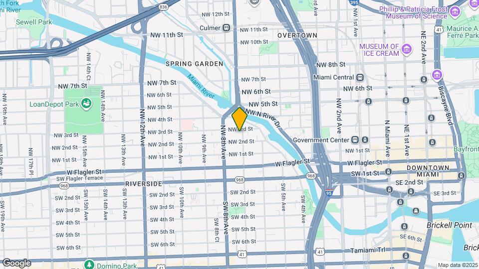 228 NW 7th Ave Map and Location Details