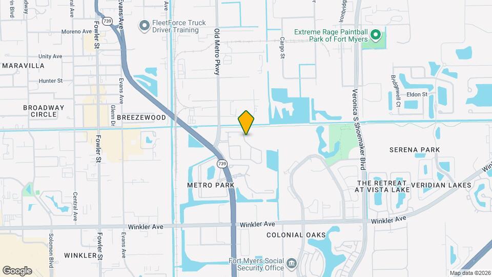 3636 Pine Oak Cir Map and Location Details