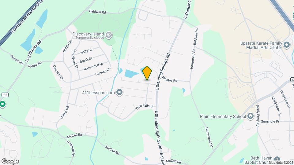 100 Clear Lake Dr Map and Location Details