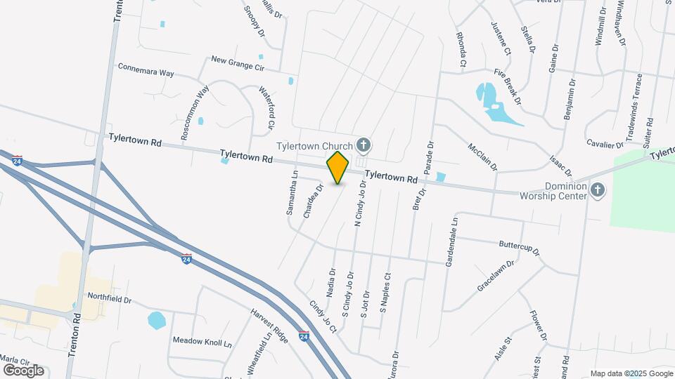 1072 Cindy Jo Ct Map and Location Details