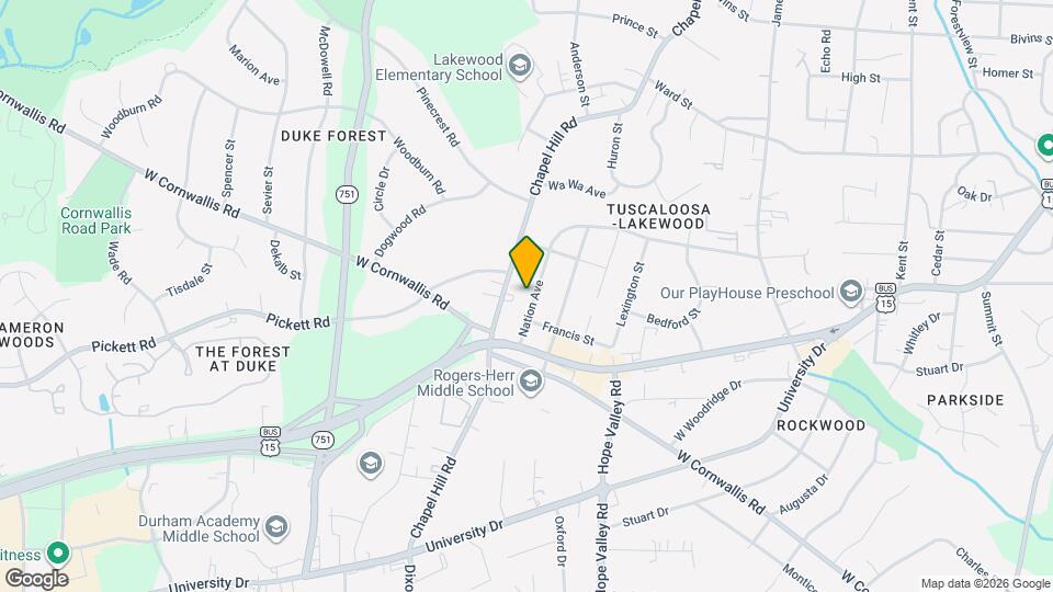 2806 Nation Ave Map and Location Details