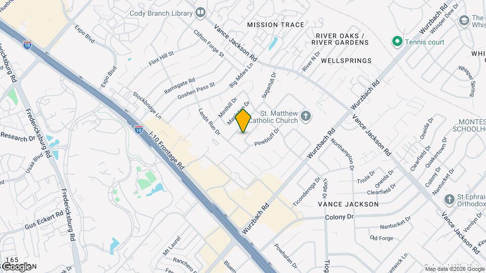 3643 Richwood Dr Map and Location Details