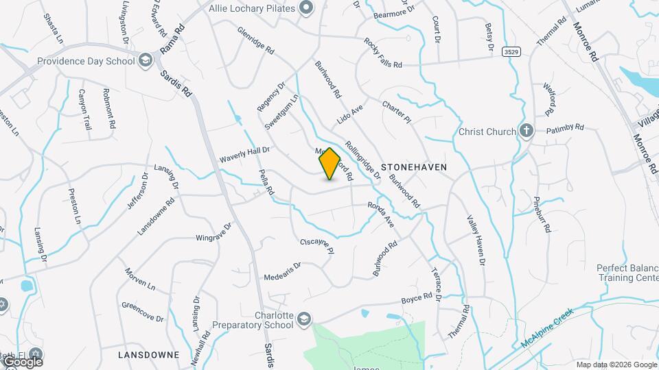 7130 Rollingridge Dr Mapa y Detalles de la Ubicación