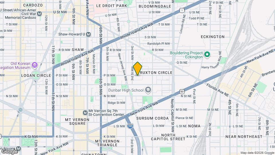 226 P St NW Map and Location Details