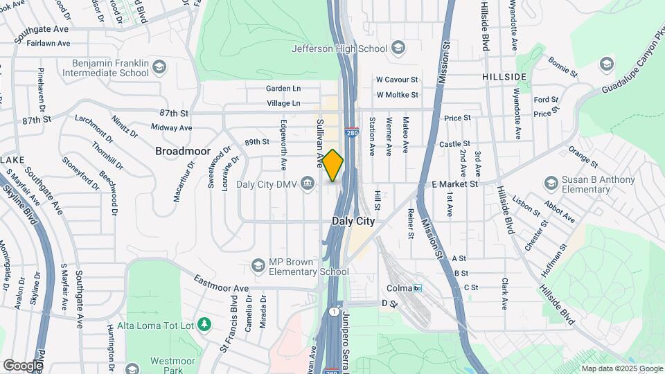 Junipero Serra Apartments Map and Location Details