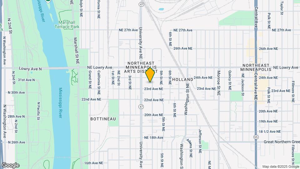 2312 4th St NE Map and Location Details